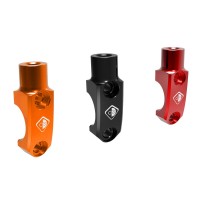 DBK Special Parts (Ducabike) Mirror Mount Handlebar Clamp for Brembo Semi-radial, RCS, and Performance Technology Master Cylinders - M10x1.25 - Right Hand Thread DBK Special Parts (Ducabike) Mirror Mount Handlebar Clamp for Brembo Semi-radial, RCS, and Performance Technology Master Cylinders - M10x1.25 - Right Hand Thread